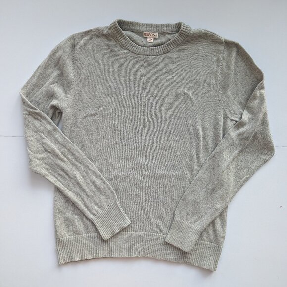 Merona Grey Donegal Speckeled Lightweight Men's Medium/Small Sweater Crew neck - Picture 1 of 2